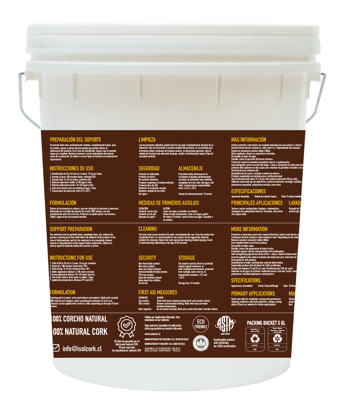 PINTACORK - Pintura Térmica Crema